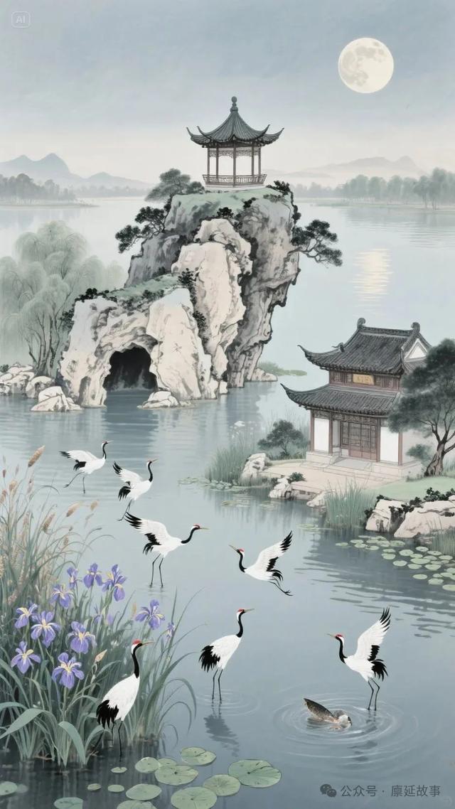明代延津十六景之AI复原图
