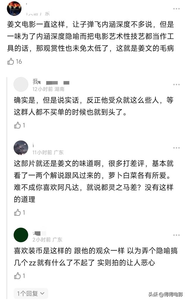如何看待姜文新片预测票房仅2.79亿