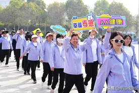 遇“健”春天美“步”胜收——2024年“孝感人游孝感”健步行活动侧记图片