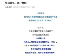 全球首张！落地合肥图片