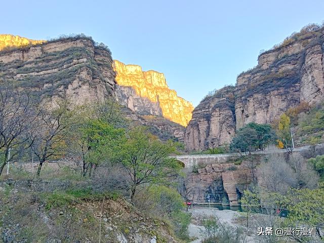 自驾南太行国画小镇石板岩第二天，体验石阱线驾驶乐趣
