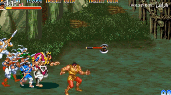 街机《三国志》改版已经做到这种程度了，关羽练成天霸封神斩