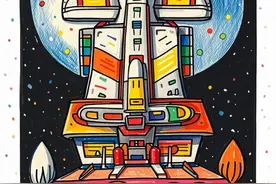 24张未来科幻科技主题绘画图片