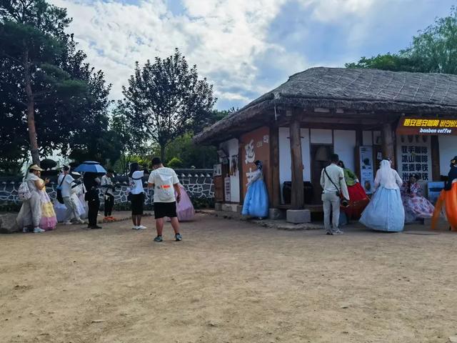 延吉市的中国朝鲜族民俗园