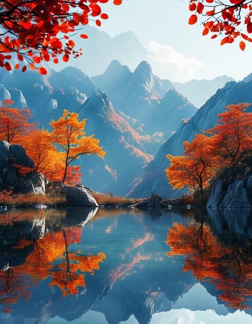 枫景如画，秋色满城！陕西这5个红叶观赏地，每一帧都是大片