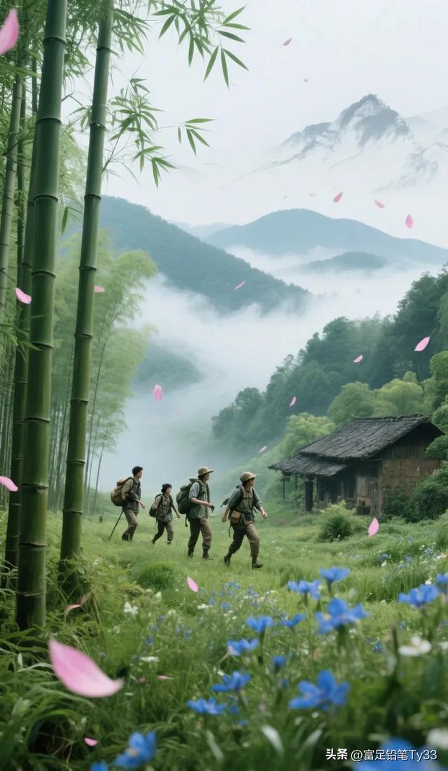 竹林深处，徒步探秘，遇见自然之美！