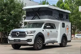 一车多用型房车，能旅行能越野能代步，览众双排升顶炮实拍图片