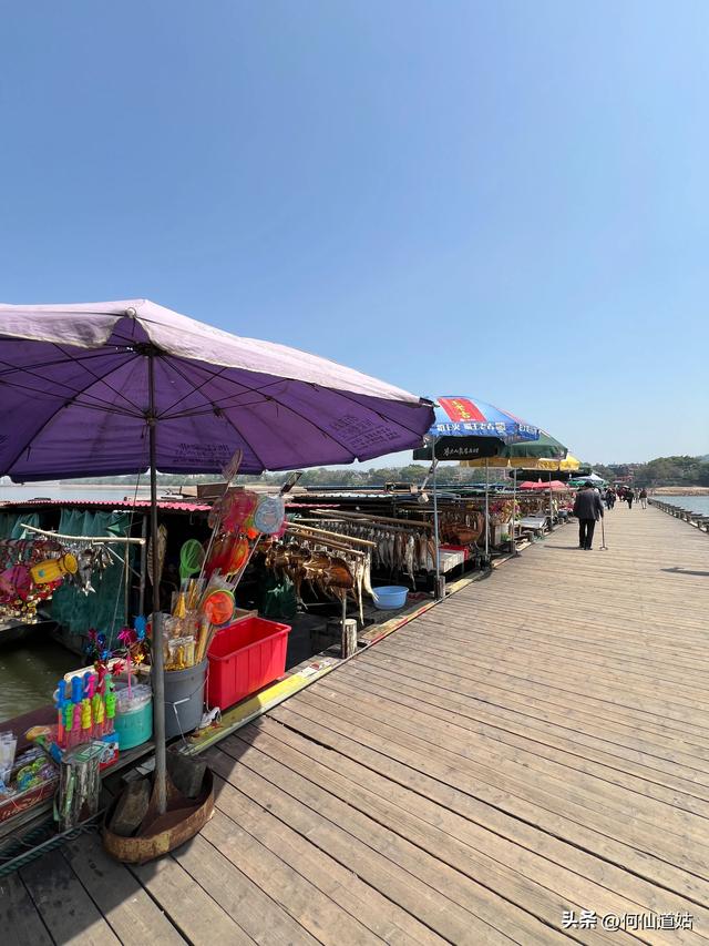 赣州建春门浮桥，江西一绝，属于国宝