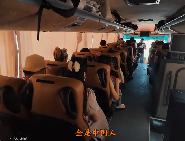 专坑中国人？中国游客在埃及排队给小费，大巴工作人员伸手就要钱