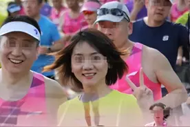 无锡马拉松“野鸳鸯”事件后续！更多照片被扒，公司和拍摄者回应图片