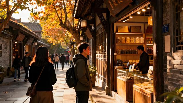 金杏摇风碎玉影，丹桂浮香染云章 —— 漫步蓉城清秋长卷