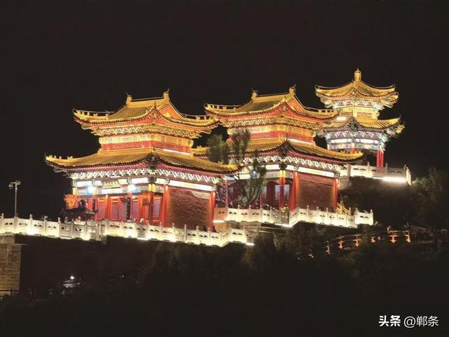夜邯郸：千年古韵入星河，璀璨夜色醉人间