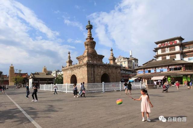 呼市五塔寺博物院免费开放 金刚座连体五塔 全国也没有几座 值得一看