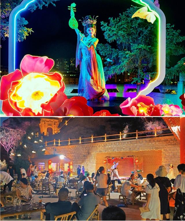 “清凉山·延河宴”正式启幕 延安文旅夜游添新标