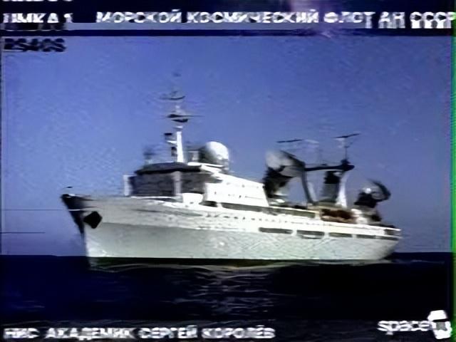 437.625 MHz｜UmKA-1卫星5张苏联科学院海洋空间舰队舰船SSTV图片