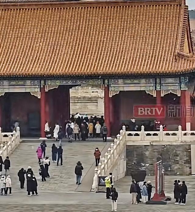 北京的雪终于下到故宫了