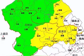 宁波有两个扯不清的县级市，你中有我、我中有你，你知道是哪里？图片