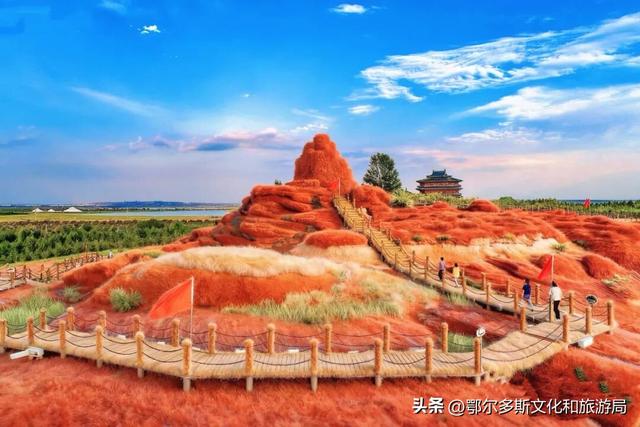 被🧶暖到！“穿”上毛绒绒的鄂尔多斯文化产业园也太治愈了....暖 huo huo！