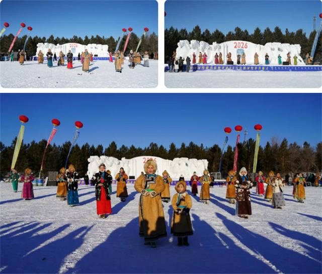 银色乌珠穆沁草原冰雪那达慕暨草原99号公路冰雪季隆重开幕