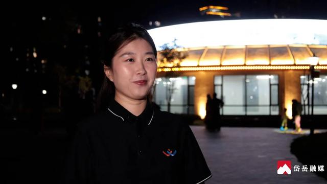 岱岳农文旅体验展馆开启亮化模式