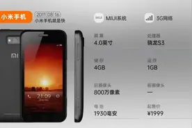 小米数字系列历代手机发展史(全图)图片