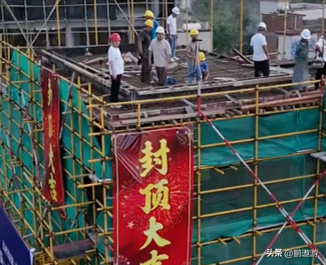 全红婵家别墅正式封顶，无人机环绕广告覆盖，令人不适的事发生