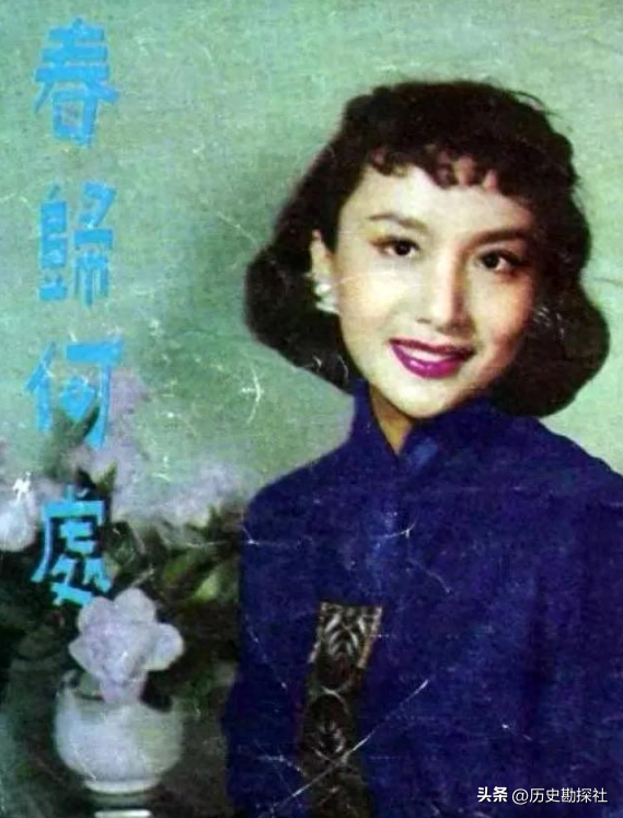 夏梦有多美？57年她和毛主席合影，那年24岁，端庄典雅，美艳绝伦