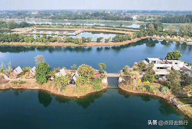 成都超级冷门公园，成都西湖，不要门票，仙境美如泸沽湖！