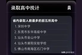 华工、暨大、华师、广工、广外等院校生源高中公布图片