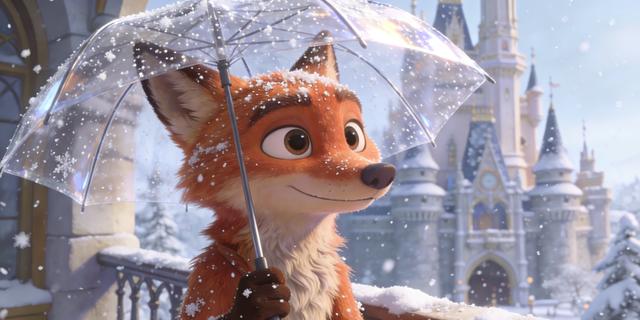 燃爆了！上海迪士尼飞雪漫天，城堡秒变冰雪童话王国