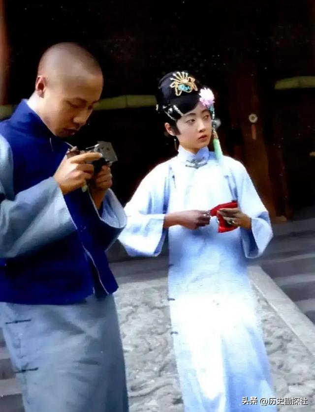 这才是皇后婉容的真实样貌，并非演员扮演，货真价实的罕见照片！