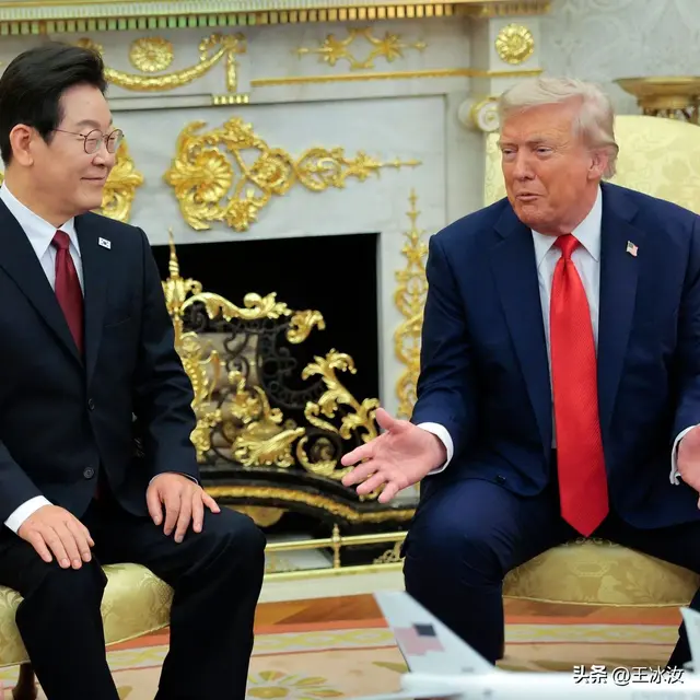 特朗普李在明会晤开场先商业互夸