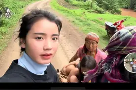 老挝卑微的尘土里，开出最美的花，天然去雕饰美女，不爱笑的娜娜图片