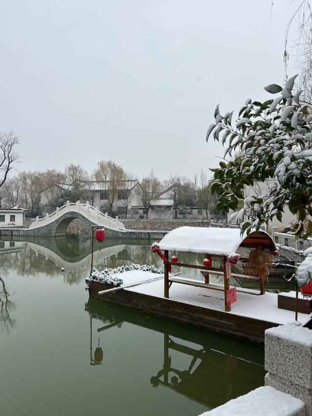 【雪漫汤头 温泉入梦】 汤头温泉旅游度假区“清冷与温润”的冬日美景皆在这里
