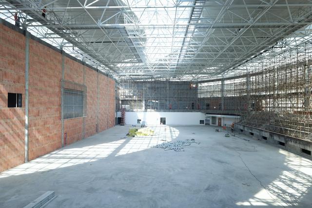 广安“鸟巢”综合场馆建设进度达70%，预计12月底全面完工