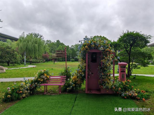 在邯郸住三天，每天餐后在邯郸这家花园式酒店院子里散散步真惬意