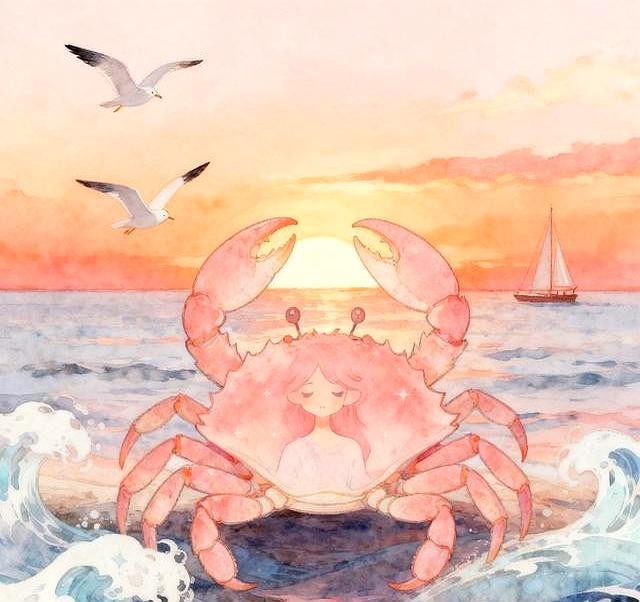 巨蟹座11月下旬情感走势：未被坚定选择的拉扯藏着双向误解的余