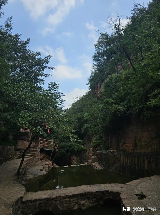 伏羲山大峡谷，孩子们的乐园，游客避暑的圣地，乘凉的天堂