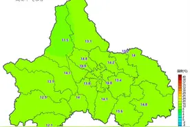 大风短时临近 成都局地可达6级或以上图片