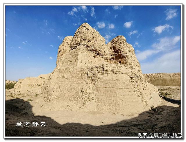 甘肃瓜州：丝路上的千年古城堡 - 六工城遗址