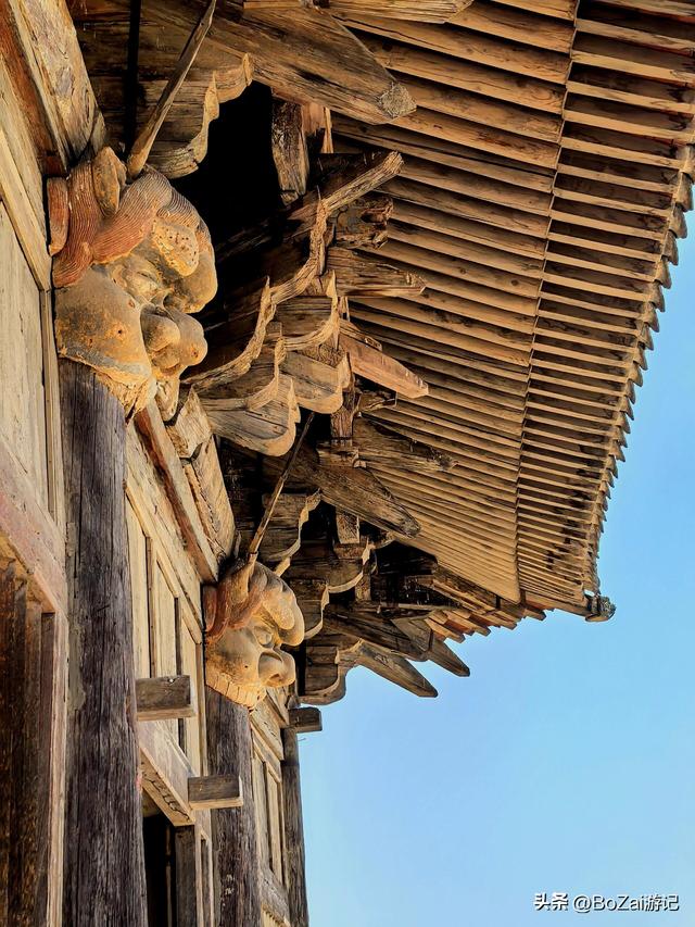 千年古寺低调开放！五台黑神话取景地，推门遇见宋金最美斗拱