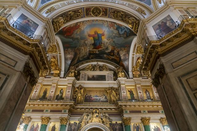 乙巳仲秋俄罗斯莫彼双城记之九：伊萨基辅大教堂