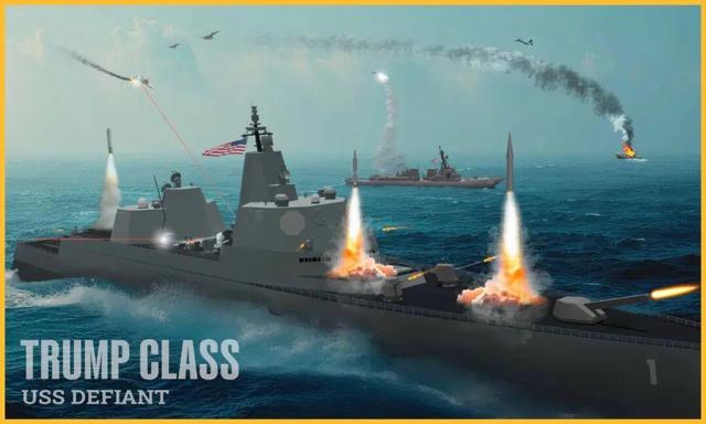 特朗普亲手设计，美国最大、最快、战斗力最强的战列舰要来了？