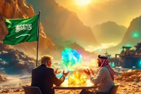 为摆脱中国控制，美国和沙特合资建立稀土产业链，特朗普亲自出马图片