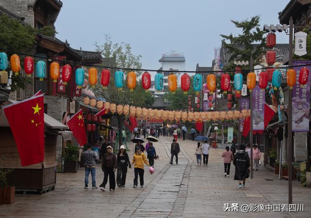 洛阳洛邑古城：喜迎国庆