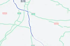 洛阳：宁洛高速改扩建八车道图片