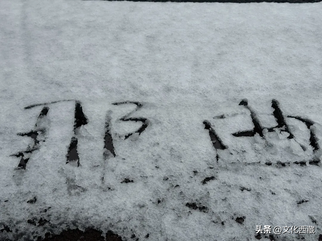 游客注意！西藏这些地方下雪啦！