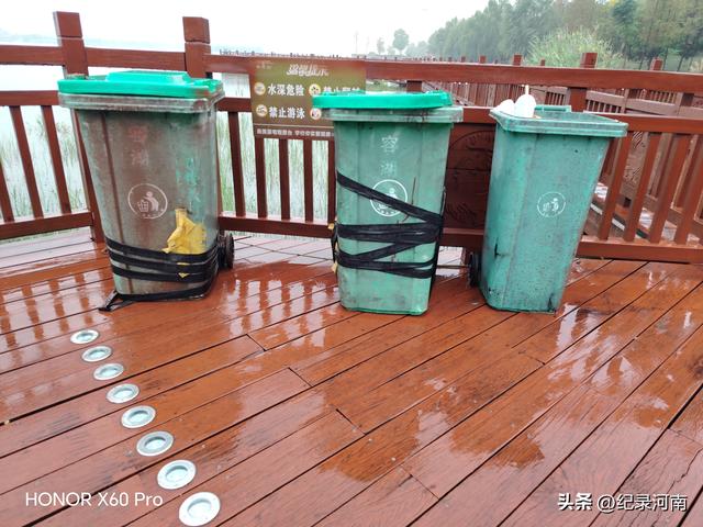 七上八下全国文明城市柘城县迎来汛期，晨练国家湿地公园榕湖发现