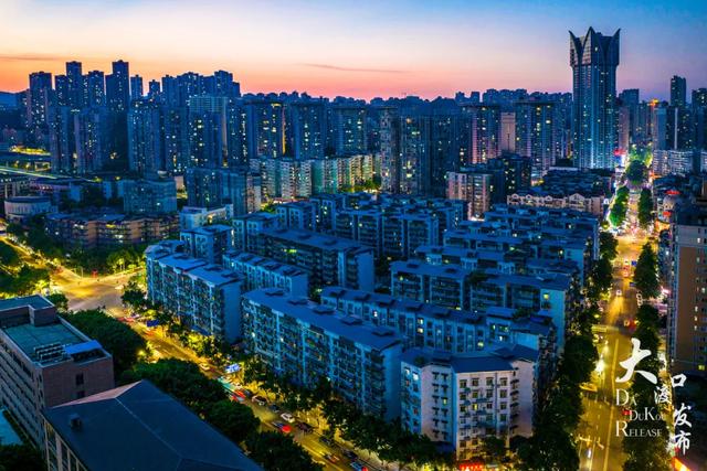 我想大渡口的夜景了