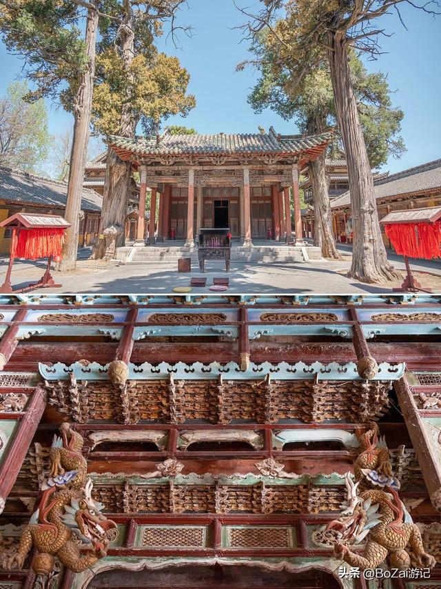 陵川西溪二仙庙：一庙藏尽太行春色，千年柏下听仙踪